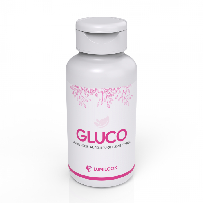 LumiLook Gluco – Complex Natural pentru reglarea glicemiei si sustinerea metabolismului glucidic, 60 Capsule Vegetale [4]