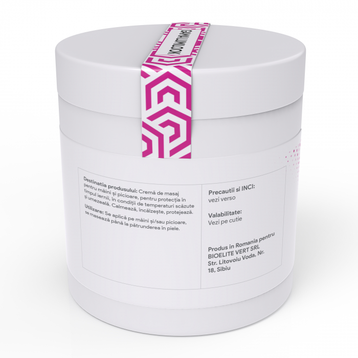 LumiLook Heat, Crema naturista de uz zilnic pentru persoanele cu sensibilitate crescuta la frig si probleme de circulatie periferica, pentru piele sensibila, 250 ml [4]