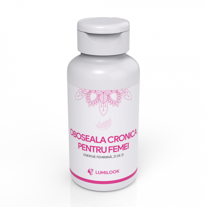 LumiLook Oboseala Cronica pentru femei, Complex Natural pentru Energie, Revitalizare si Echilibru Hormonal, 60 Capsule Vegetale [4]