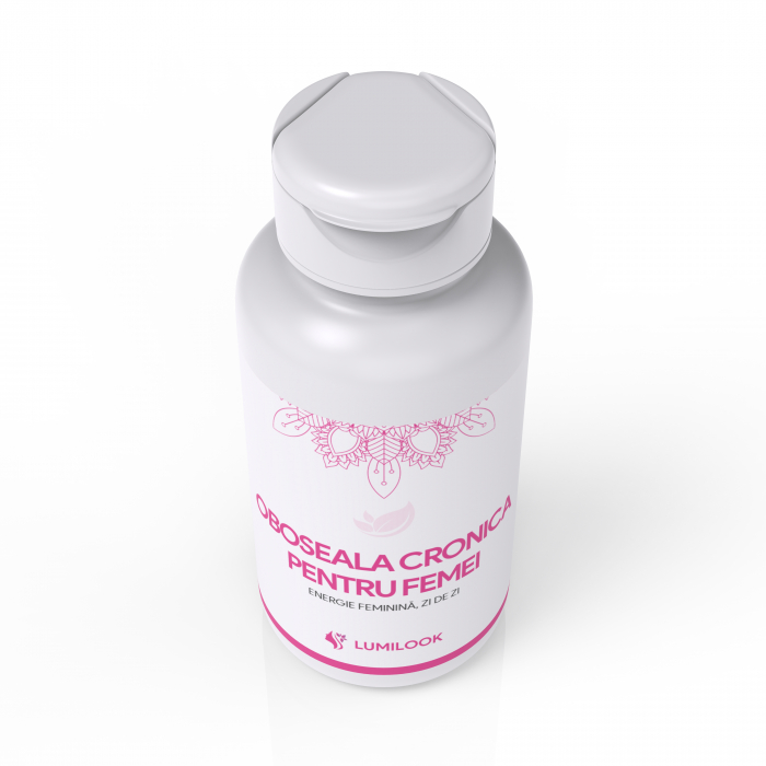 LumiLook Oboseala Cronica pentru femei, Complex Natural pentru Energie, Revitalizare si Echilibru Hormonal, 60 Capsule Vegetale [5]
