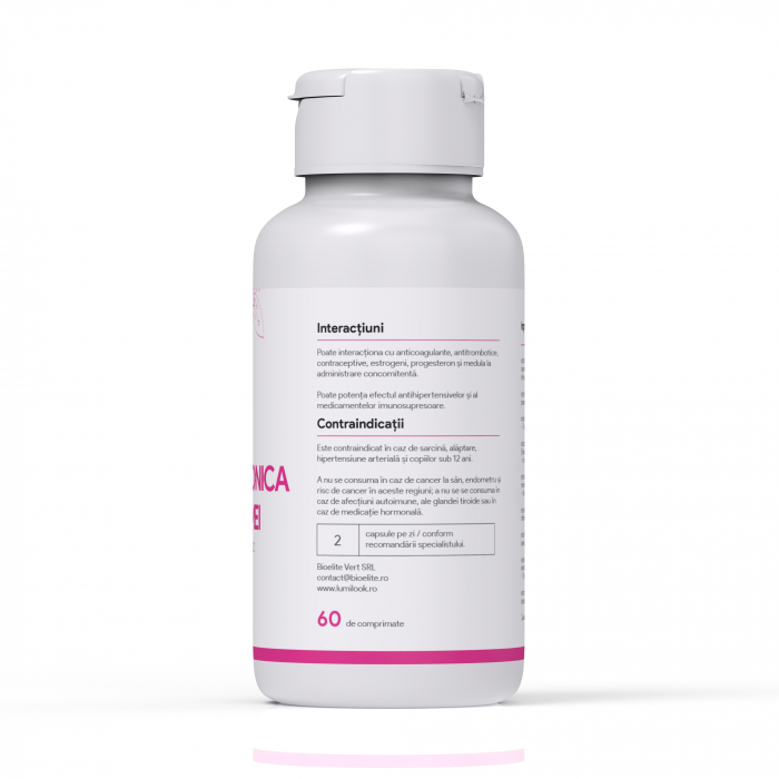 LumiLook Oboseala Cronica pentru femei, Complex Natural pentru Energie, Revitalizare si Echilibru Hormonal, 60 Capsule Vegetale [3]