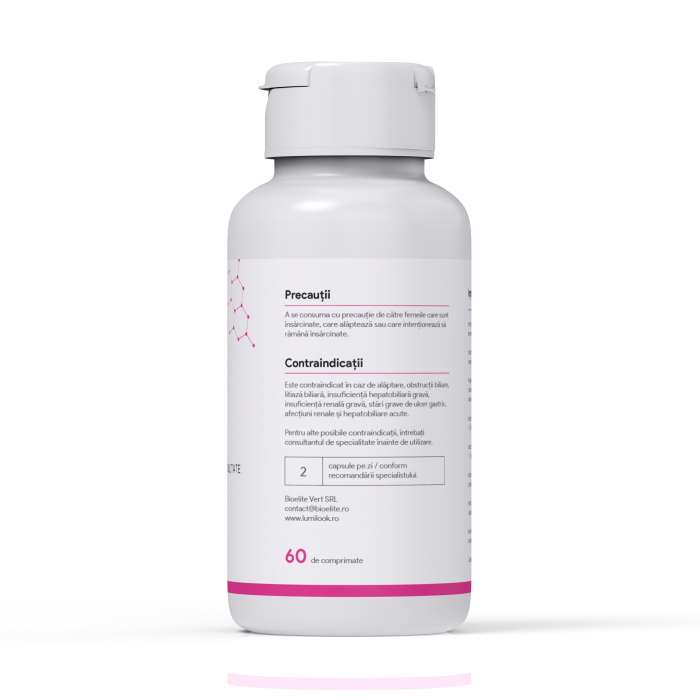 LumiLook Pax, anti‑inflamator natural, sustine articulatiile, digestia si imunitatea, pentru inflamatii articulare, musculare, digestice, 60 Capsule Vegetale [3]