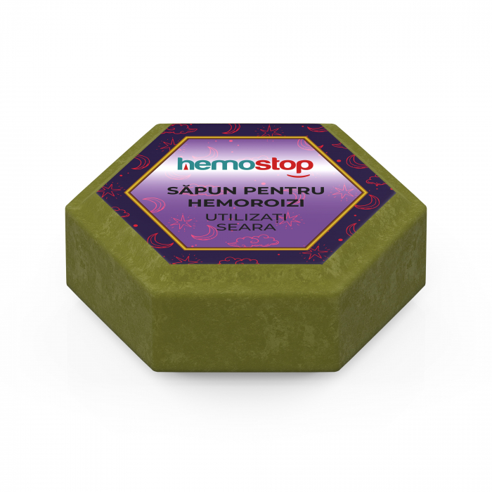 Pachet de sapunuri pentru hemoroizi, HemoStop® pentru dimineata, zi si noapte, 3x100g [3]