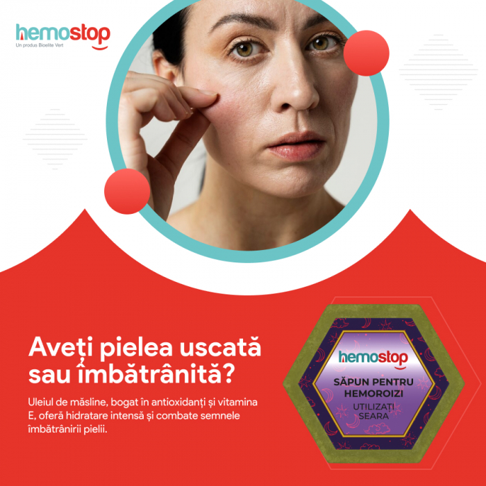 Sapun pentru hemoroizi, HemoStop® pentru seara, protectie, purificare, revitalizare, 100g [10]
