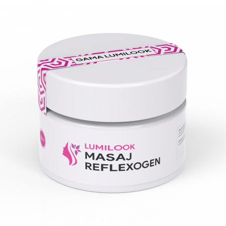 Crema LumiLook Masaj Reflexogen si Plantar, Revitalizeaza si Relaxeaza Intregul Corp, masaj pentru picioare obosite, reflexoterapie cu ulei esential de Lavanda si Menta, 50 ml [2]