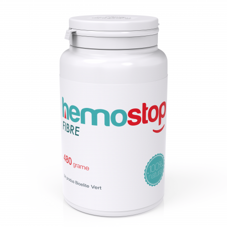 Fibre HemoStop cu efect in 24h pentru constipatie, balonare, hemoroizi, 480g [5]