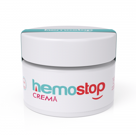 Hemoroizi si Varice - HemoStop 50 ml - Crema pentru Hemoroizi si Fisuri anale cu efect in 24h