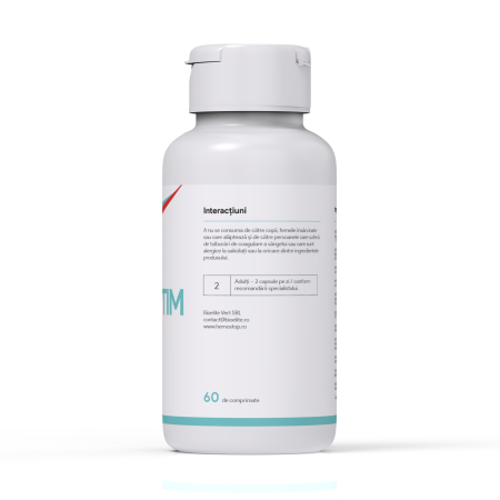 HemoStop Veno Optim, suport venotonic pentru hemoroizi, varice si circulatie sanguina sanatoasa, 60 Capsule Vegetale [2]