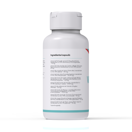 HemoStop Veno Optim, suport venotonic pentru hemoroizi, varice si circulatie sanguina sanatoasa, 60 Capsule Vegetale [1]