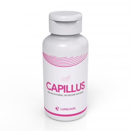LumiLook Capillus, stimulează creșterea și intărirea firului de păr, sprijinind totodată producția naturală de testosteron. Pentru barbati, 60 capsule vegetale [3]