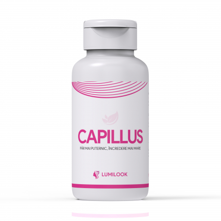 Dieta și Sănătate - LumiLook Capillus, stimulează creșterea și intărirea firului de păr, sprijinind totodată producția naturală de testosteron. Pentru barbati, 60 capsule vegetale