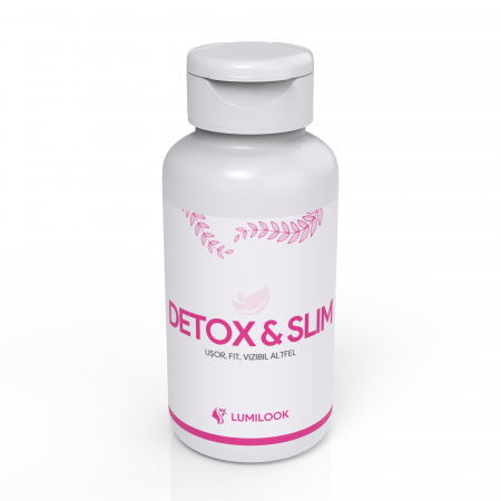 LumiLook Detox & Slim – Complex Natural pentru Detoxifiere Hepatica, Colon Cleanse & Slabire, 60 capsule vegetale [3]