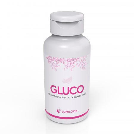 LumiLook Gluco – Complex Natural pentru reglarea glicemiei si sustinerea metabolismului glucidic, 60 Capsule Vegetale [3]
