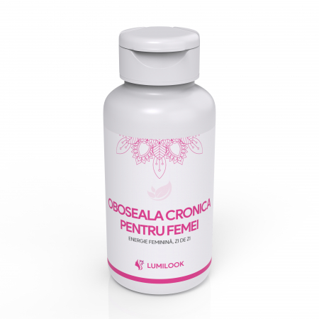 LumiLook Oboseala Cronica pentru femei, Complex Natural pentru Energie, Revitalizare si Echilibru Hormonal, 60 Capsule Vegetale [3]