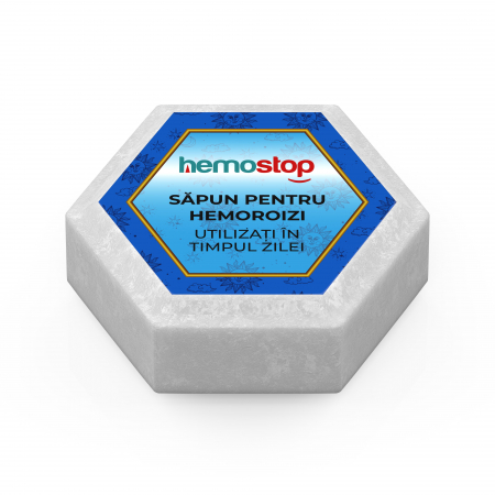 Pachet de sapunuri pentru hemoroizi, HemoStop® pentru dimineata, zi si noapte, 3x100g [6]