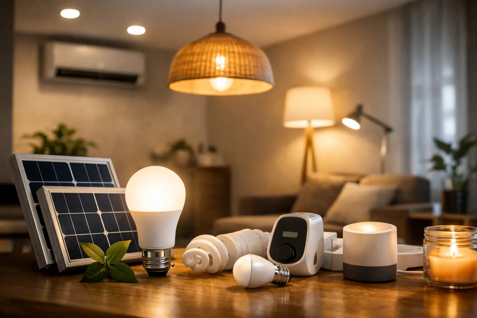 7 idei de iluminat eficient energetic acasă