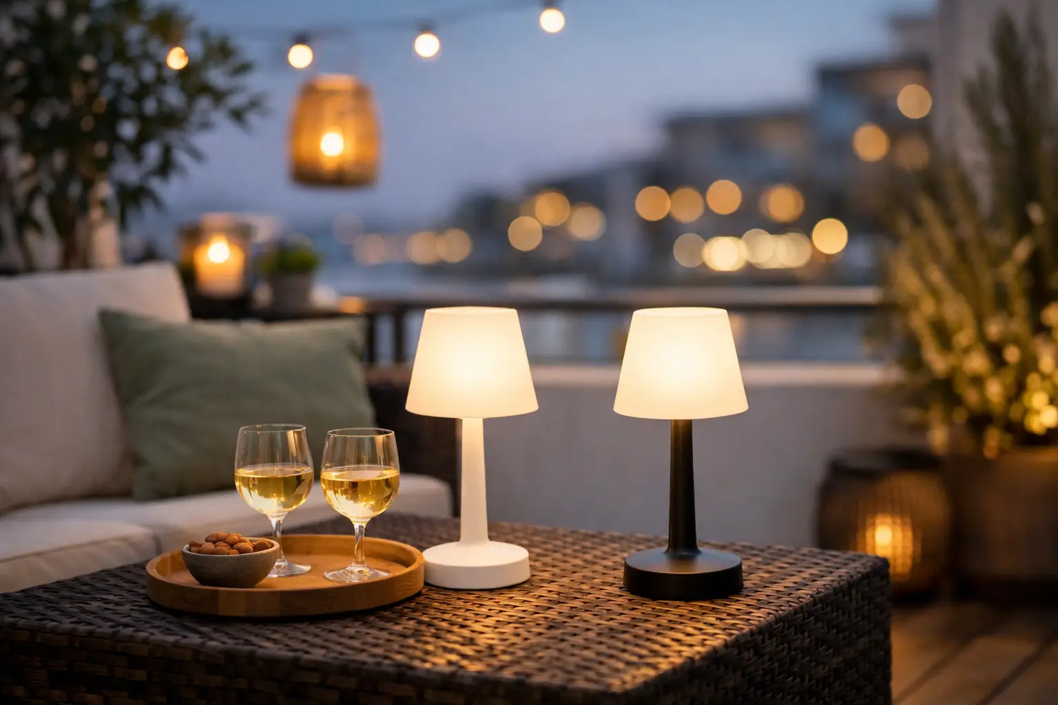 Merită lămpile fără fir pentru terasă și balcon?