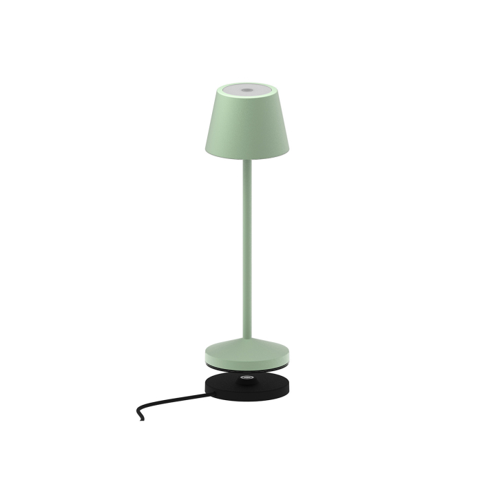 lampa de masa olive verde fara fir wireless cu baterie reincarcabila de exterior ip65 LED restaurant hotel terasa [8]