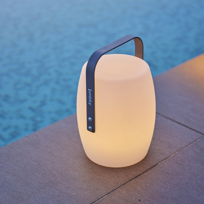 lampa portabila deocrativa fara fir wireless cu baterie reincarcabila de exterior ip65 LED restaurant hotel terasa [4]