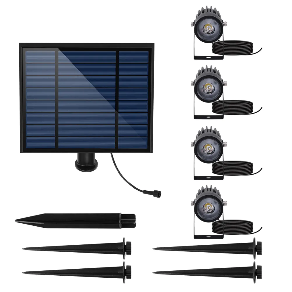 Set 4 spoturi solare ROUNDY [3]