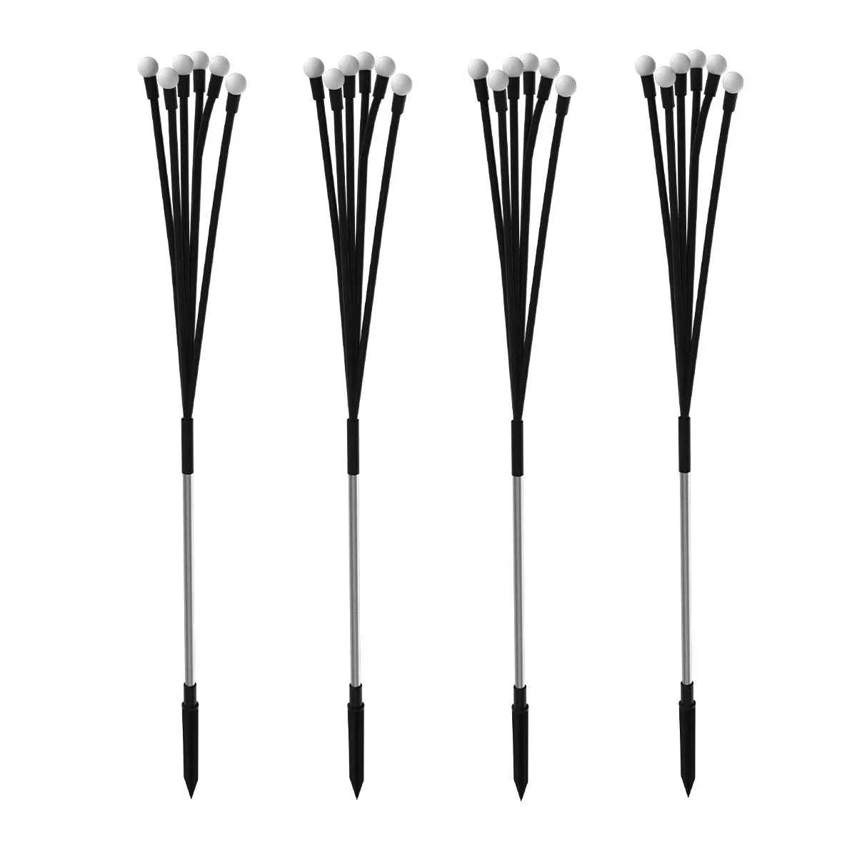 Set 4 torțe solare LYRA [8]