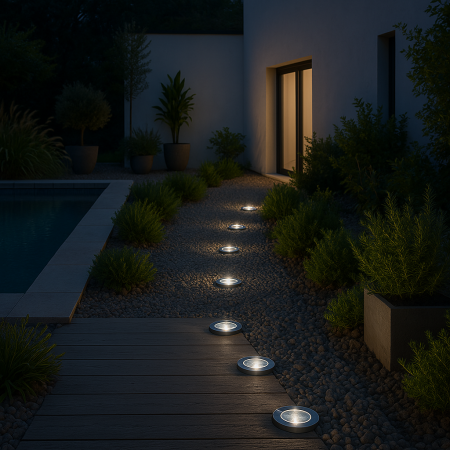 Spoturi solare - 8 x DECKY