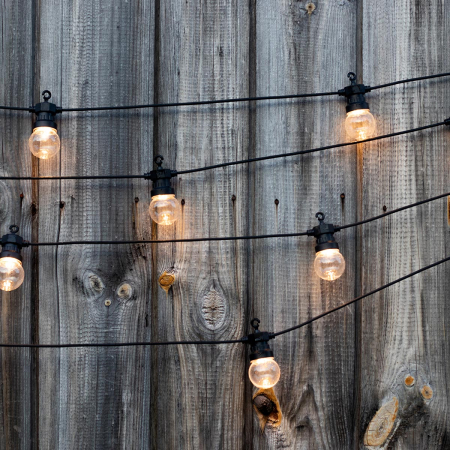 Ghirlande solare - PARTY CLEAR SOLAR