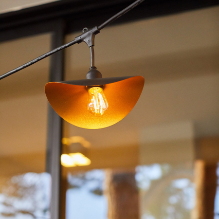 Ghirlande rețea (bec E27) - HAT LIGHT CONECTABILA