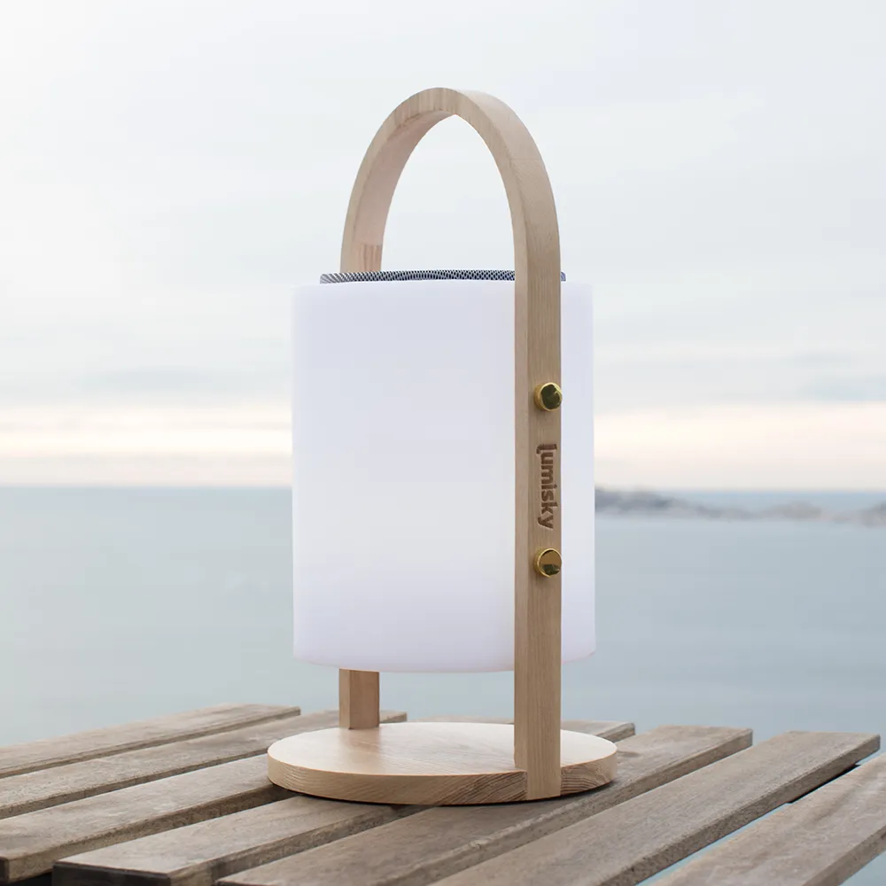 Lampă portabilă cu boxă Bluetooth WOODY PLAY [4]