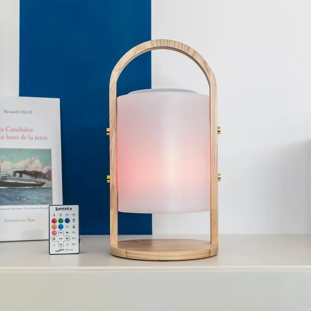 Lampă portabilă cu boxă Bluetooth WOODY PLAY [3]