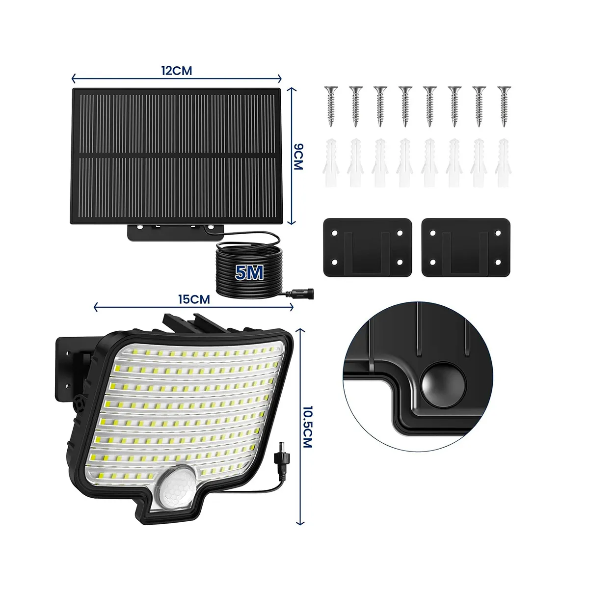Set 2 proiectoare solare BRIGHTLY [9]