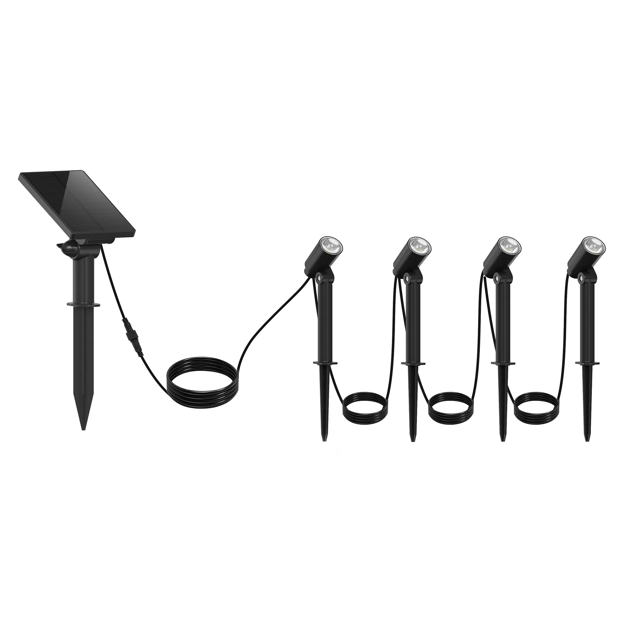 Set 4 spoturi solare ROUNDY [6]