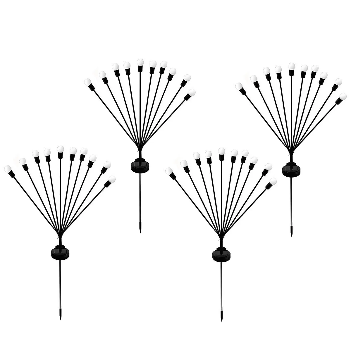 Set 4 torțe solare LYRA [6]