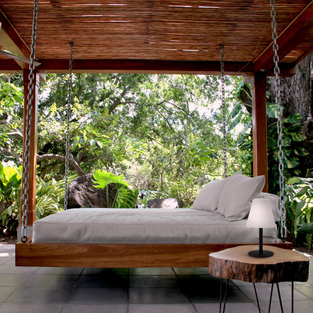 lampa de masa solara fara fir wireless cu baterie reincarcabila de exterior ip65 LED restaurant hotel terasa [6]