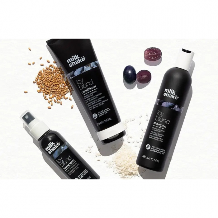 Balsam cu pigment pentru tonuri reci, Milk Shake, Icy Blond Conditioner 250ml [2]