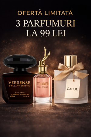 Oferte Speciale - 3 Parfumuri Premium la Doar 99 Lei – Ofertă Limitată