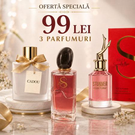 Oferte Speciale - Set 3 Parfumuri 100ml – Eleganță la Doar 99 Lei