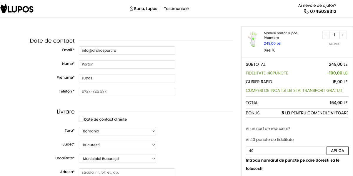 Cum folosim punctele de fidelitate acumulate