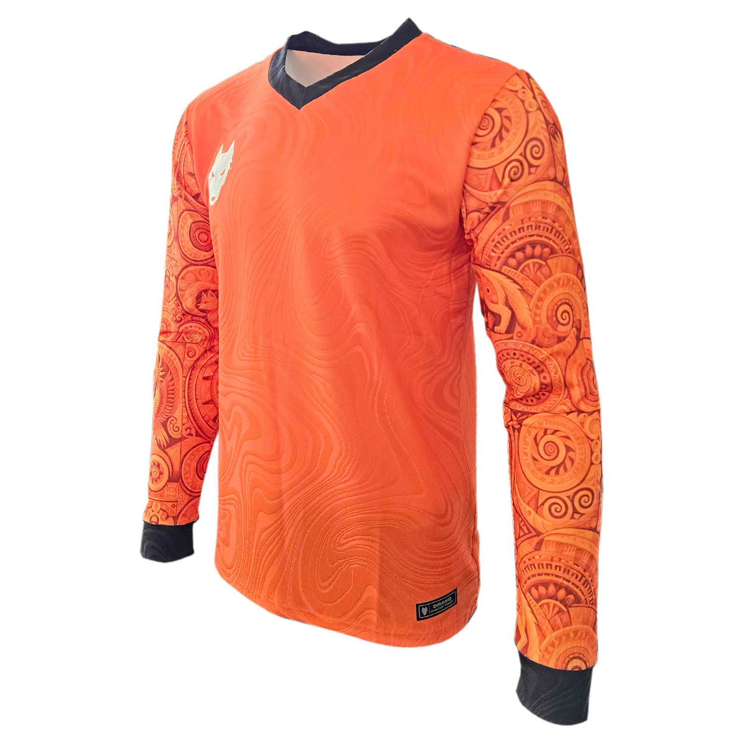 Drako Sarmizegetusa Orange Goalkeeper Jersey [2]