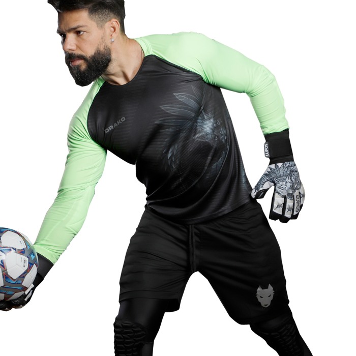 Drako Predator Fluorescent Green Goalkeeper Kit [5]