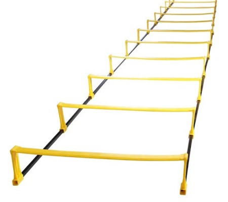 Training accessories - Agility ladder with hurdles, 10 steps