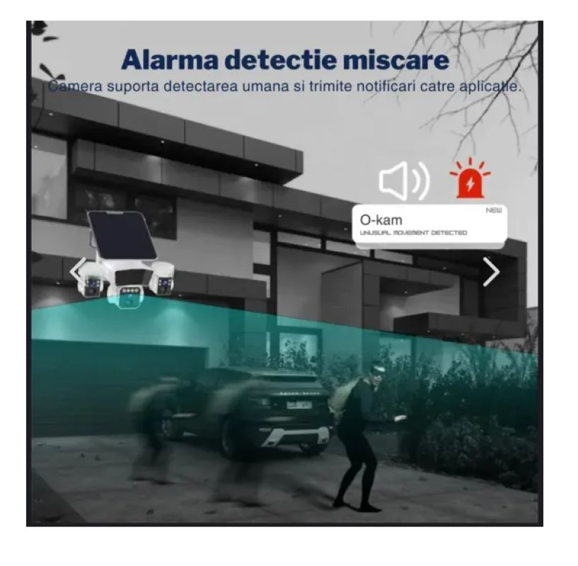 CAMERĂ DE SUPRAVEGHERE 4G SOLARĂ 12MP CU MULTI-LENTILE [5]