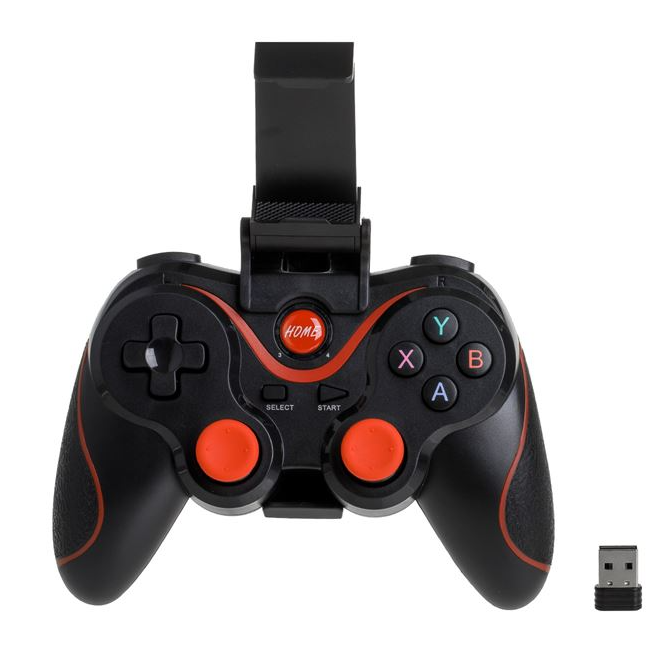 Gamepad - Joystick & Baza Neagra pentru Telefon Mobil 15x6x11cm [2]