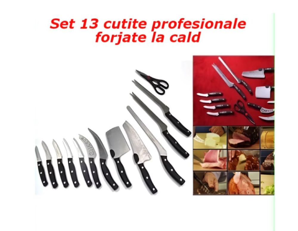 Set 13 Cutite Bucatarie, Miracle Blade [5]