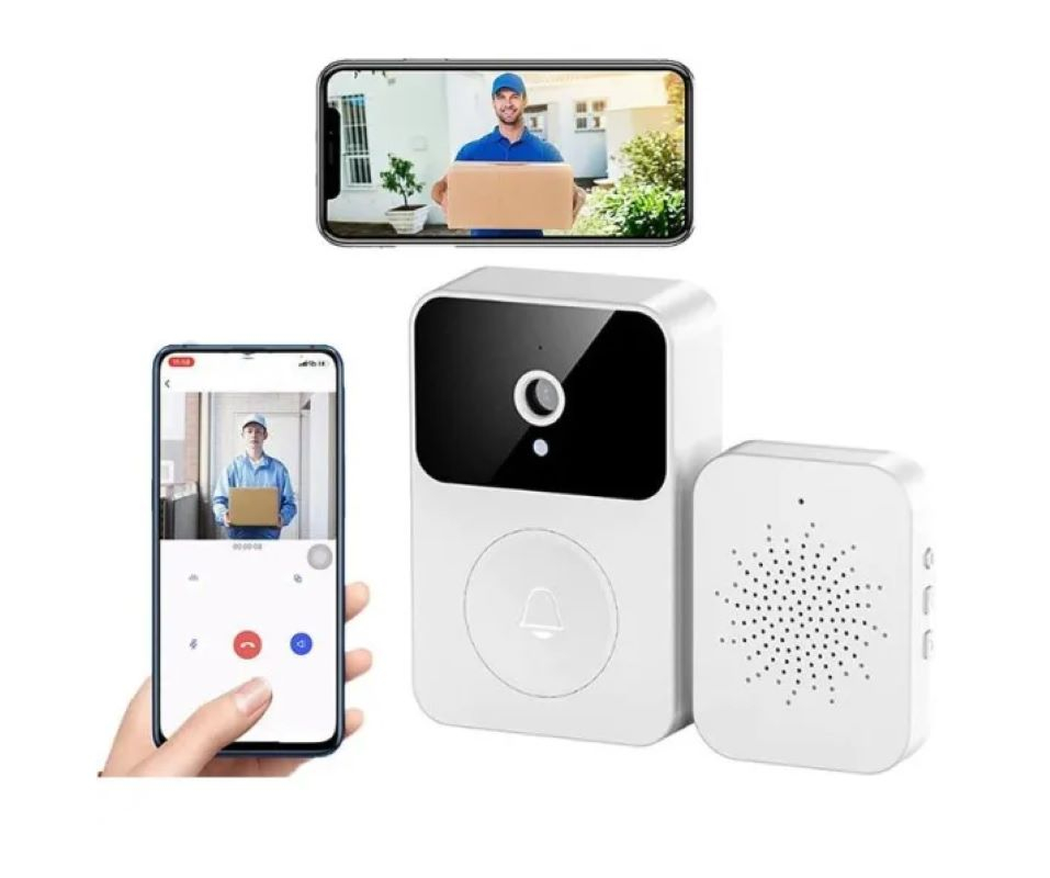 Sonerie Video Smart Luxorya Velar™  Camera Supraveghere WiFi, Fara fir, Night Vision, Voice Changer, Audio Bidirectional, Apel Vocal si interfon video, Control Aplicatie Android/iOS [4]