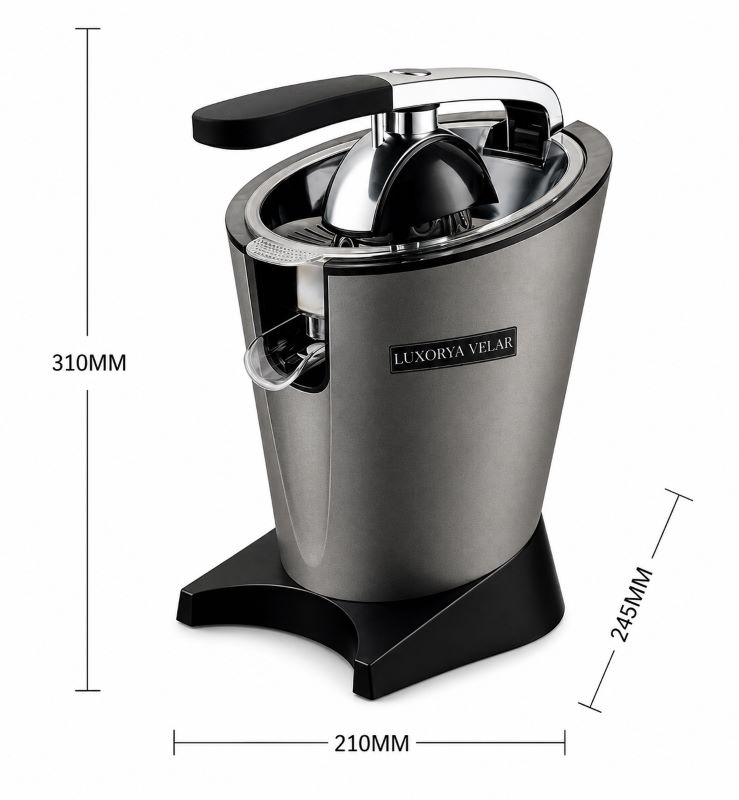 Storcător Electric de Citrice LUXORYA VELAR™ KM-6739 – 300W, Sita Anti-Pulpă, Sistem Anti-Picurare si un Blender Portabil CADOU [7]