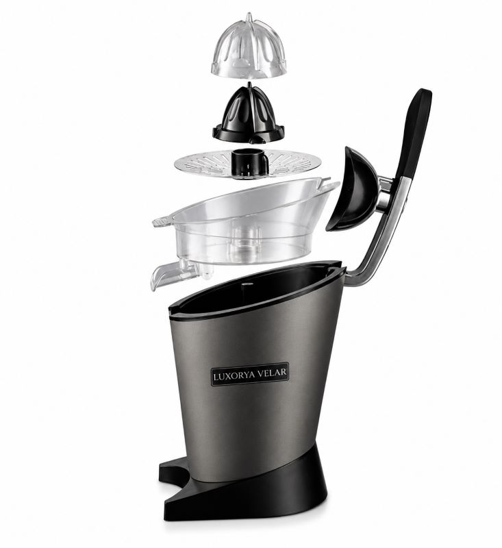 Storcător Electric de Citrice LUXORYA VELAR™ KM-6739 – 300W, Sita Anti-Pulpă, Sistem Anti-Picurare si un Blender Portabil CADOU [4]