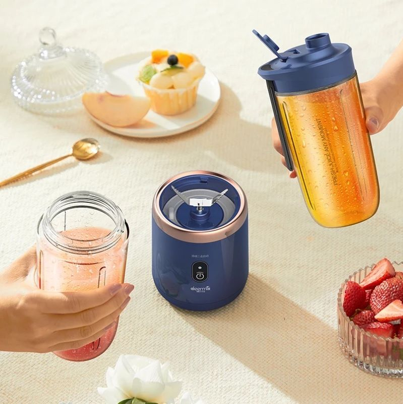Storcator Electric de Fructe si Legume plus un Blender Portabil CADOU marca LUXORYA VELAR™ Centrifugal, Recipient pulpa, Presare la Rece, Stoarcere Eficienta [3]