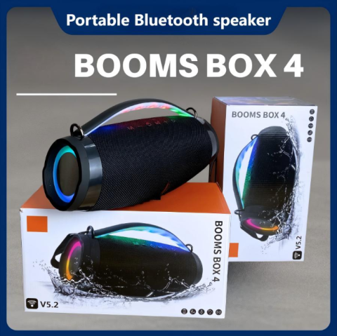 Boxă Portabilă Wireless BOOMS BOX Seria 4 (Bluetooth 5.2) [5]