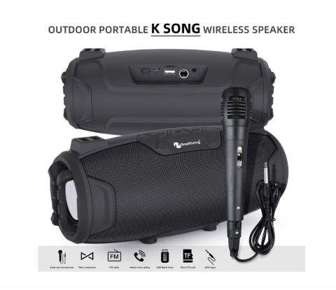 Boxa Audio - Boxa portabila Wireless, cu Microfon inclus Q-YX